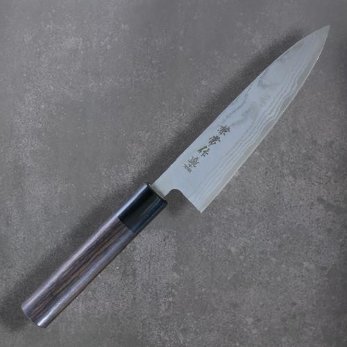 Kanetsune Petty 135mm  Blue2