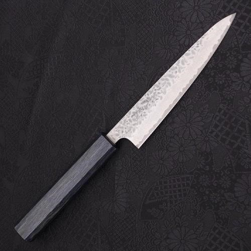 Musashi Petty AUS-10 Damacus cán gỗ Sồi xanh đậm 135mm